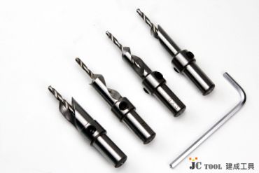 沙拉刀 沉孔鑽頭 (尖頭)