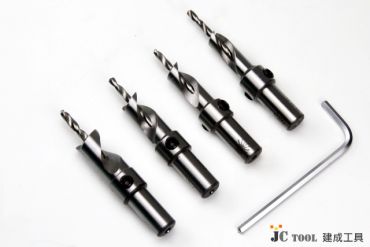 沙拉刀 沉孔鑽頭 (平頭)