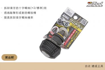 ANEX 短型強鱷螺絲起子 3985 +2*23